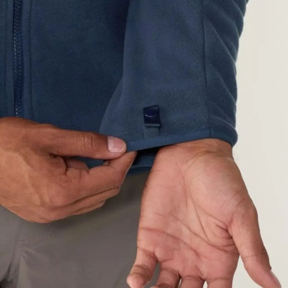 The North Face Fleece Jacket Full Zip Navy Blue Mens XL Outdoor Cozy - Picture 12 of 12